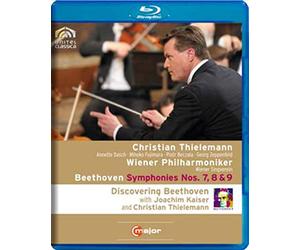 BEETHOVEN Sinfonien 7, 8 & 9 Christian THIELEMANN (+ 170 min. Doku mit Joachim Kaiser) Blu-ray [Reino Unido] [DVD]
