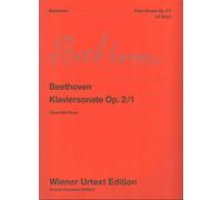 BEETHOVEN - Sonata Op. 2 nº 1 en Fa menor para Piano (Urtext) (Hauschild/Kann)