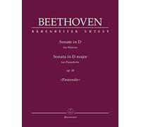 BEETHOVEN - Sonata Op. 28 en Re Mayor "Pastoral" para Piano (Urtext) (Del Mar)