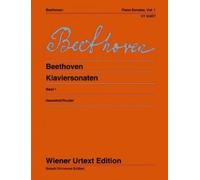 BEETHOVEN - Sonatas Completas Vol.1: Op.2 al 22 para Piano (Wiener Urtext Original) (Taneda)