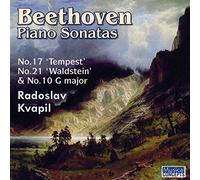 Beethoven : Sonates n° 10, 17, 21. Kvapil.