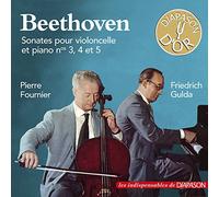 Beethoven : Sonates pour violoncelle et piano. Fournier, Gulda.