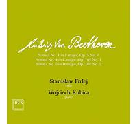 Beethoven : Sonates pour violoncelle n° 1, 4 et 5. Firlej, Kubica.