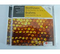 Beethoven - String Quartet, Op.18 No.3 & Brahms - Piano Quintet, Op.34, Webern - Langsamer Satz