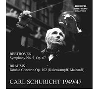 beethoven : symphonie n°5 en do mineur ; brahms : double concerto en la mineur