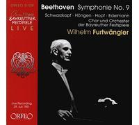 Beethoven : Symphonie n° 9. Schwarzkopf, Höngen, Hopf, Edelmann, Furtwängler.