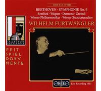 Beethoven : Symphonie n° 9. Seefried, Wagner, Dermota, Furtwängler.