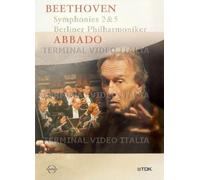 Beethoven - Symphonie Nr. 2 & 5 - Abbado [Alemania] [DVD]