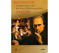 Beethoven - Symphonie Nr. 4 & 7 - Abbado [Alemania] [DVD]