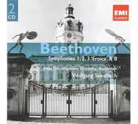Beethoven: Symphonies 1, 2, 3 'Eroica' & 8