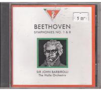 Beethoven Symphonies 1 & 8 (Barbirolli / Halle Orchestra) [UK Import]