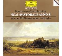 Beethoven: Symphonies Nos.6 Pastoral & 8 by Wiener Philharmoniker^Claudio Abbado (1995-01-03)