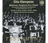 Beethoven: Symphony 9 'Choral' (The Previously Unpublished Live Recording From The Royal Festival Hall, 15.11.1957) by Testament UK (1999-09-01)