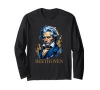 Beethoven Symphony Music Lover for Classical Fans Manga Larga