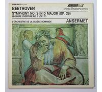 Beethoven Symphony No. 2 In D Major (Op. 36) / Leonore Overture No. 2 (Op. 72) - L'Orchestre De La Suisse Romande, Ansermet (Stereo Treasury Series)