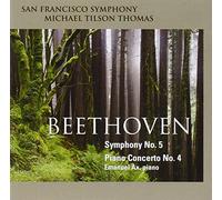 Ax – Beethoven: Sinfonía n.º 5 / Concierto para piano n.º 4 – CD (Importación USA)