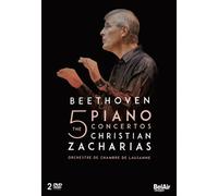 Beethoven: The Five Piano Concertos (DVD) Christian Zacharias (Importación USA)