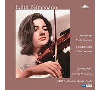 ベートーヴェン : ヴァイオリン協奏曲 | メンデルスゾーン : ヴァイオリン協奏曲 (Beethoven : Violin Concerto | Mendelssohn : Violin Concerto / Edith Peinemann | George Szell | Joseph Keilberth | WDR Sinfonieorchester Koln) [2LP] [Limited Edition] [日本語帯・解説付] [Analog]