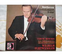 Beethoven - Yehudi Menuhin - Ludwig van Beethoven - Philharmonia Orchestra - Wilhelm Furtwängler - Violinkonzert D-Dur Op. 61 - Electrola - E 90 065, Electrola - WALP 1100