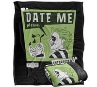 BEETLEJUICE 2 (2024) Blanket, 152 x 127 cm Date Me Silky Touch Super Soft Throw Blanket