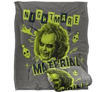 BEETLEJUICE 2 (2024) Blanket, 152 x 127 cm Nightmare Material Silky Touch Super Soft Throw Blanket