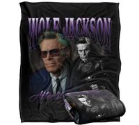 BEETLEJUICE 2 (2024) Blanket, 152 x 127 cm Wolf Homage Silky Touch Super Soft Throw Blanket