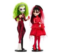 Monster High Skullector Bitelchús Bitelchús Pack de 2 muñecos de Bitelchús y Lydia Deetz con accesorios y embalaje para exhibir, HYV96