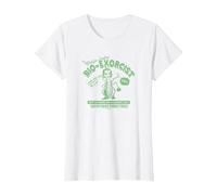 Beetlejuice Bio Exorcist Camiseta, Mujer, Blanco, 3XL