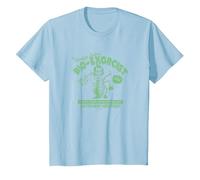 Beetlejuice Bio Exorcist Camiseta, Niños, Azul Bebé, 12 años