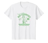 Beetlejuice Bio Exorcist Camiseta, Niños, Blanco, 12 años