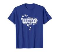 Beetlejuice Logo Camiseta, Hombre, Azul Real, XXL
