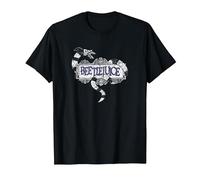Beetlejuice Logo Camiseta, Hombre, Negro, 4XL