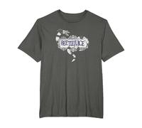 Beetlejuice Logo Camiseta, Hombre Tallas Grandes, Asfalto, 3X Alto