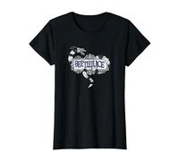 Beetlejuice Logo Camiseta, Mujer, Negro, XS