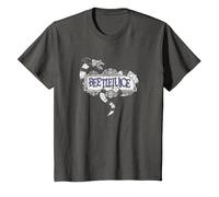 Beetlejuice Logo Camiseta, Niños, Asfalto, 12 años
