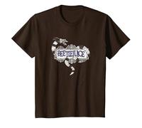 Beetlejuice Logo Camiseta, Niños, Marrón, 2 años