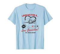 Beetlejuice Love Beetlejuice Camiseta, Hombre, Azul Bebé, S