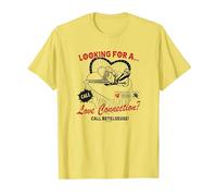 Beetlejuice Love Beetlejuice Camiseta, Hombre, Limón, 3XL