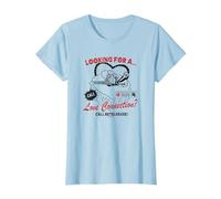 Beetlejuice Love Beetlejuice Camiseta, Mujer, Azul Bebé, S