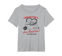 Beetlejuice Love Beetlejuice Camiseta, Mujer Tallas Grandes, Gris Jaspeado, 2XL Grande
