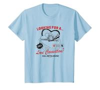 Beetlejuice Love Beetlejuice Camiseta, Niños, Azul Bebé, 12 años