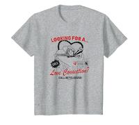 Beetlejuice Love Beetlejuice Camiseta, Niños, Gris Jaspeado, 12 años