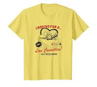 Beetlejuice Love Beetlejuice Camiseta, Niños, Limón, 12 años