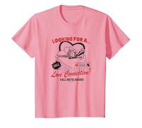 Beetlejuice Love Beetlejuice Camiseta, Niños, Rosado, 6 años