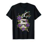 Beetlejuice Never Trust The Living Tattoo Sandworm Camiseta