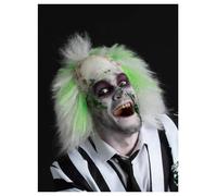 Beetlejuice Peluca Con Látex Cabeza Calva Adulto Halloween Accesorio de Disfraz