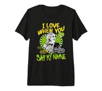 Beetlejuice Say My Name Valentine Camiseta Premium