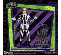 Beetlejuice Striped Suit. 5 Points. Mezco Toyz
