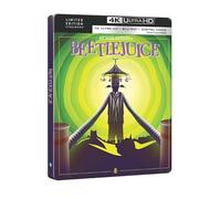 Beetlejuice (Walmart Exclusive) (Steelbook) (4K Ultra HD + Blu-ray + Digital) Comedy, Horror