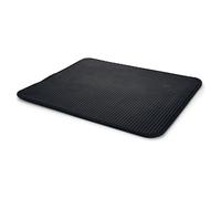 Beeztees Alfombra Doble Para Arena De Gato Negra 60x50 Cm Reutilizable